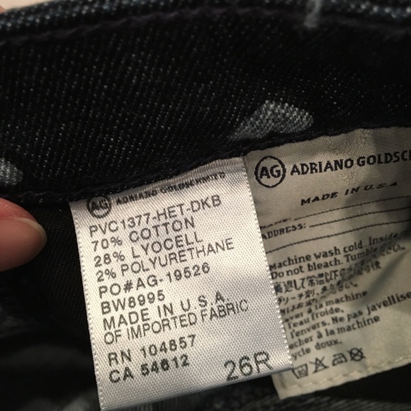 AG Adriano Goldschmeid Stevie ankle hearts sz 26 - Picture 7 of 8